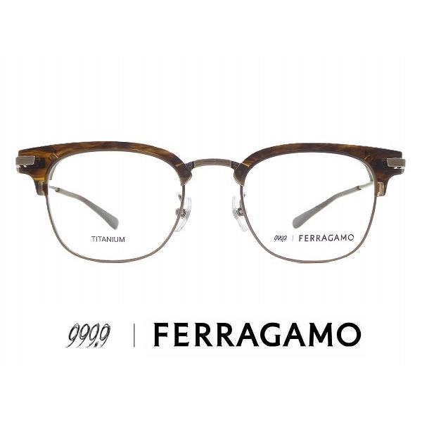 999.9 フォーナインズ　眼鏡　9022 999.9（フォーナインズ） 999.9 / Salvatore Ferragamo SF9022-213