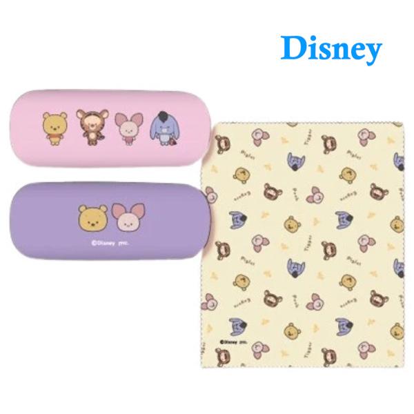 ディズニー ユルルン メガネケース クロス付き くまのプーさん Disney ハードタイプ