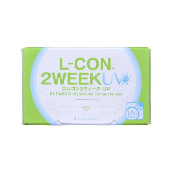 コンタクトレンズ エルコン2WEEK UV 2週間使い捨て コンタクトレンズ　クリックポスト