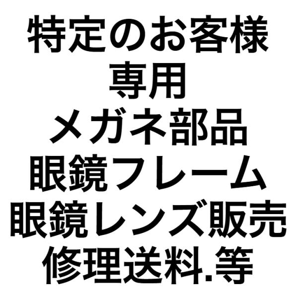 【ご不明な点はご連絡ください】レンズのレンズ特注加算料金　部品販売代金　追加注文代金など