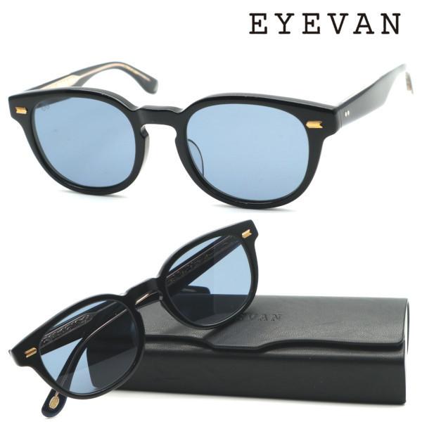 高級素材使用ブランド EYEVAN Webb−SUN 49size OLB 純正偏光グレー