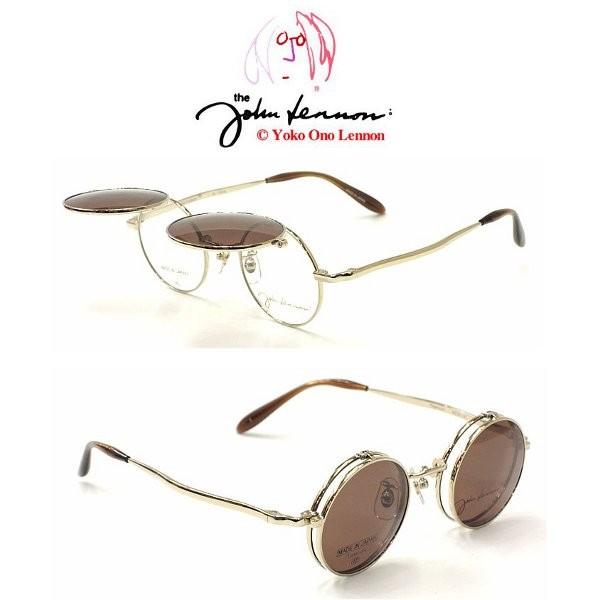 john lennon】ジョンレノン JL-1019 col.1 メガネ メガネ 度無し