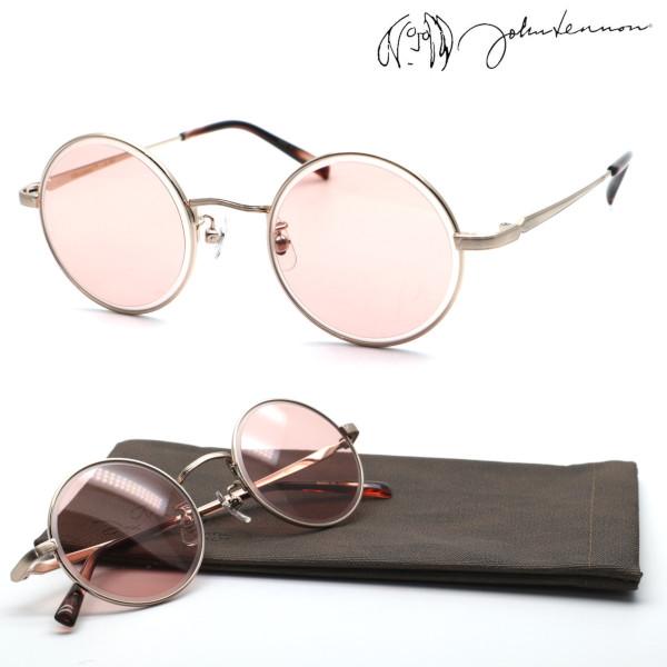 john lennon】ジョンレノン サングラス JL-542 col.1 定番 丸メガネ 