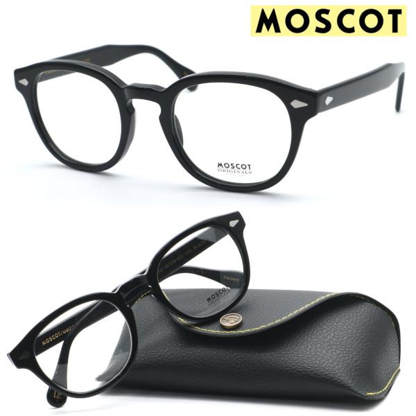 MOSCOT 【MOSCOT】モスコット メガネ LEMTOSH col.BLACK 52サイズ 度付
