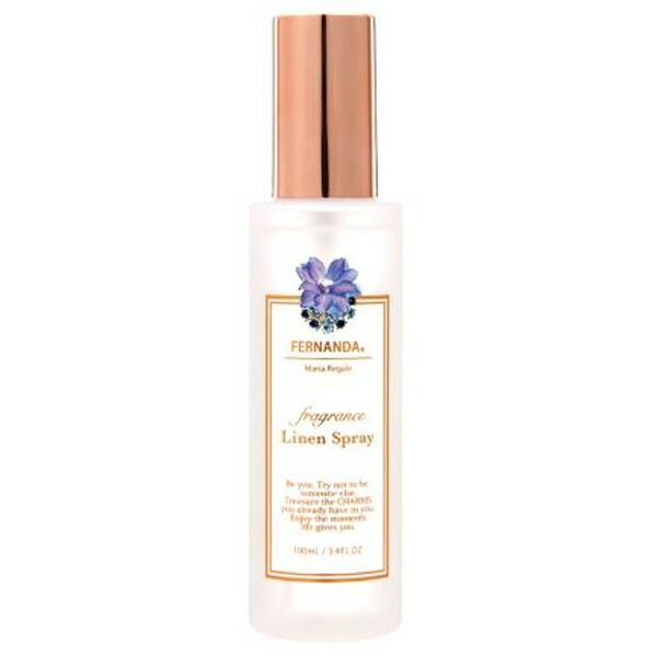 他サイト： FERNANDA  フェルナンダ フレグランスリネンスプレー 100ml  マリアリゲル 布製品  除菌  消臭 カーテン  ベッドカバー、カーペットの商品画像