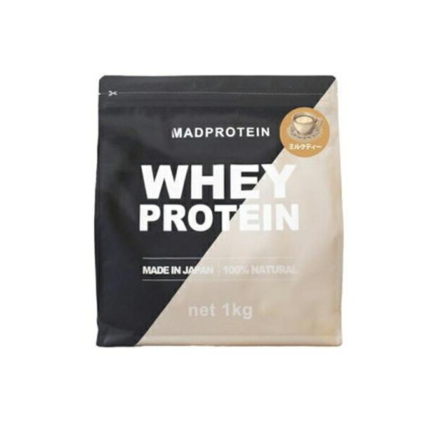マッドプロテインシリーズ ホエイプロテイン ミルクティー 1Kg トレーニング 筋肉増量 ゴールデンタイム