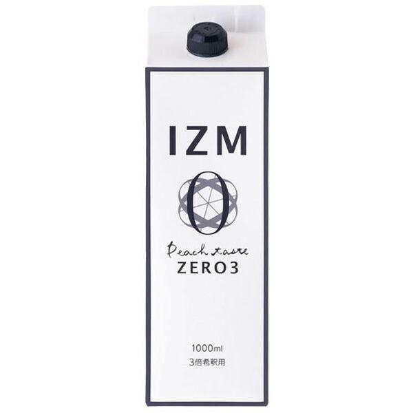 おまとめ購入7本IZM酵素ZERO3 1000ml IZM イズム ピーチテイスト ゼロスリー 1000ml PEACH TASTE ZERO 3