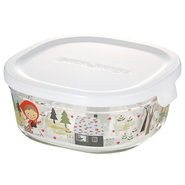 イワキ (iwaki) パック＆レンジ 森の赤ずきん 450ml B3240-SNA1