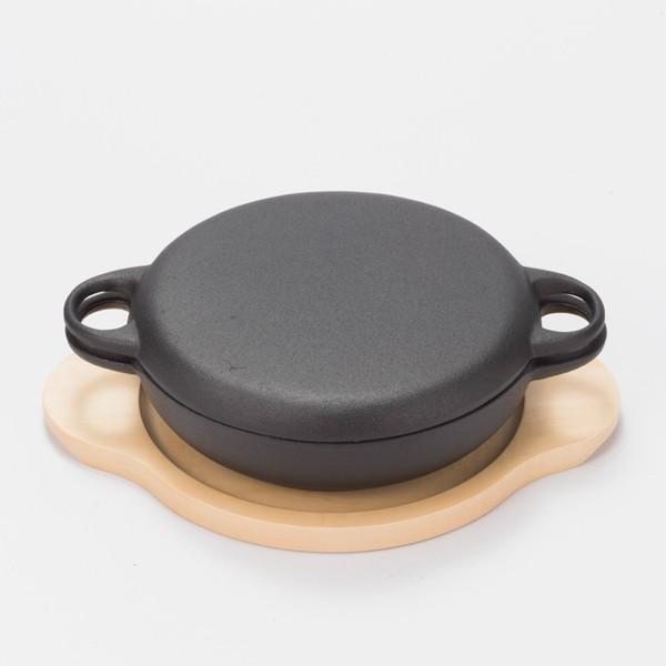 及源鋳造（OIGEN）南部鉄器 盛栄堂 ニューラウンド万能鍋 18cm F-159