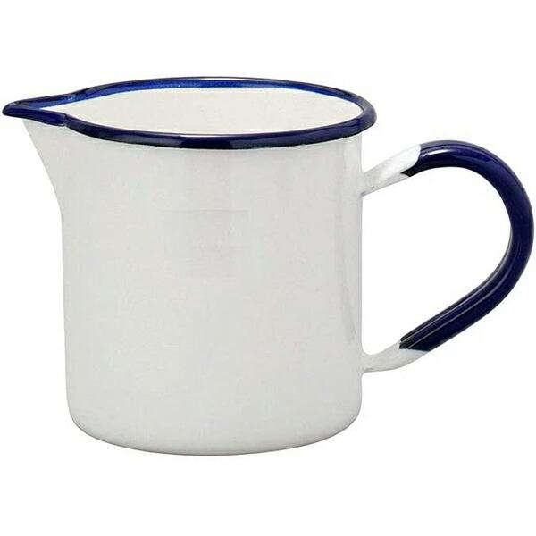 注ぎ口の付いたビーカー。３種類から選べるサイズで、さまざまな用途に使えます。内面には目安のメモリ入り（手仕事で判子式に押しているメモリの為、正確なものではありません）お掃除道具を入れておくにも便利。【お取り扱い上のご注意】・琺瑯はガラス質で...