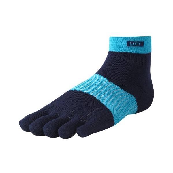 【メール便送料無料】R×L SOCKS　アールエルソックス　LIFT　RA-3001　2522ネイビー／スカイ　くつ下