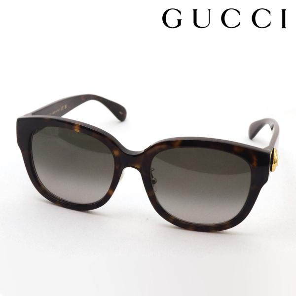 GUCCI グッチ サングラス NewModel GG1409SK 002 ラウンド : グラス 