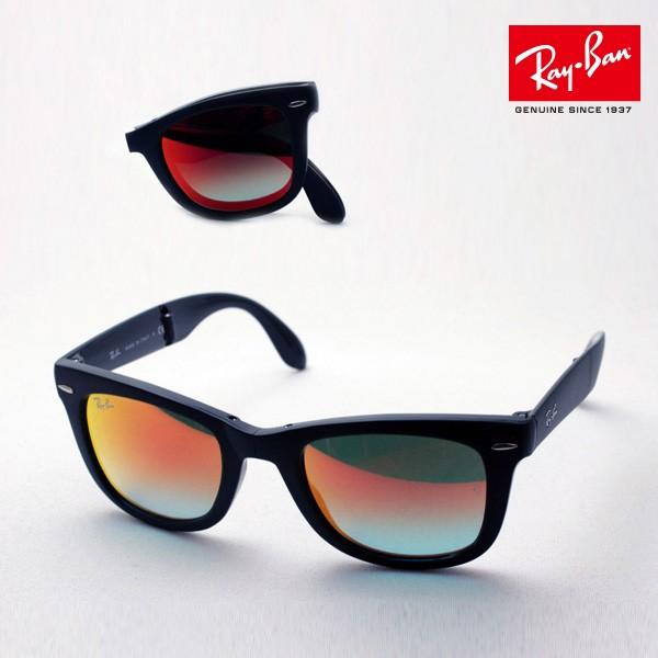 【美品‼️】RayBan レイバン RB4105 折り畳み ハーフミラーサングラス 楽天市場】レイバン サングラス ウェイファーラー
