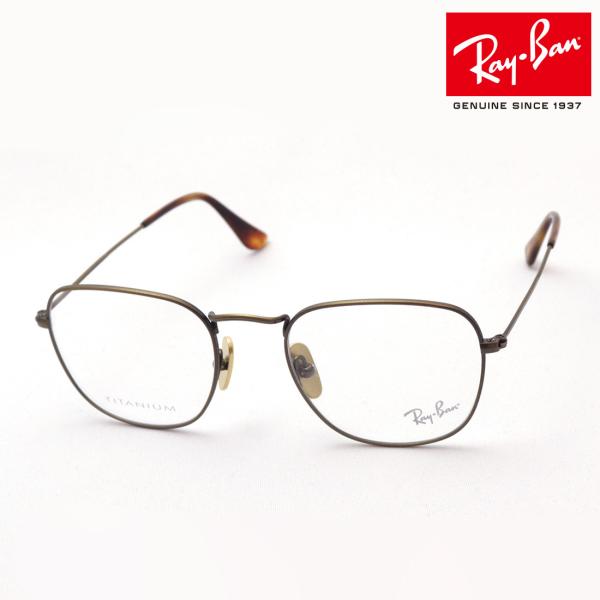 Co Kl Ray-Ban ɒBKl RX8157V 1222 XNGA FRANK TITANIUM