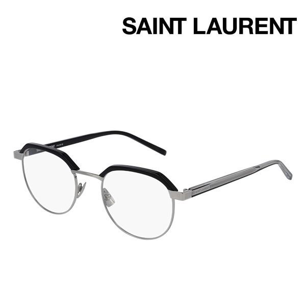 SAINT LAURENT PARIS サンローラン SL124 001 メガネ SAINT LAURENT サンローラン メガネ SL124 001 ラウンド : グラス