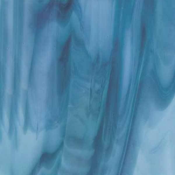 パウダーブルーオパール、マリンブルー2色ミックス ストリーキー3mm厚 約10cm×約10cm 膨張係数90 ※こちらの商品は欠品の場合がございます、その場合ご注文後にメールにてご連絡いたします、あらかじめご了承いただきますようお願いいたし...