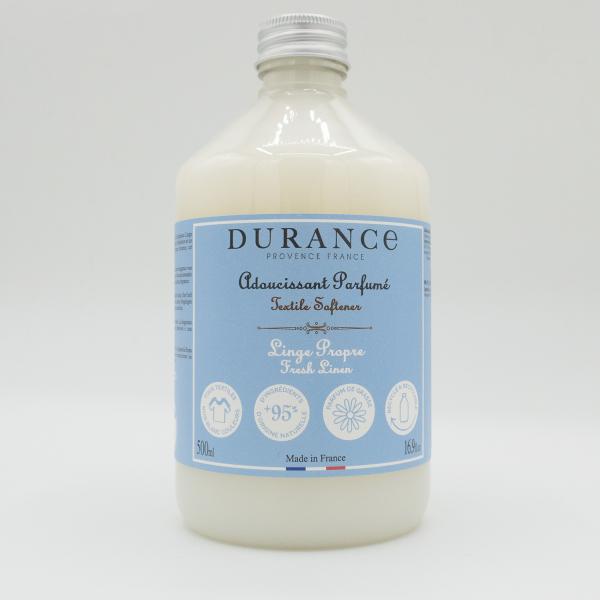 デュランス ソフナー 500ml フレッシュリネン 【NEWパッケージ】【アロマ柔軟剤】【フランス製 正規取扱店】（DURANCE）