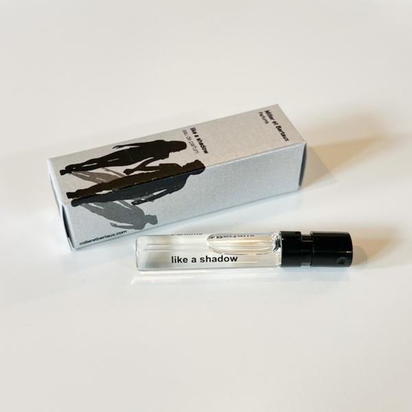 Miller et Bertaux 【オードパルファンお試しサイズ2ml】 ライクアシャドウ Like a shadow（ミレー・エ・ベルトー） パルファム 香水