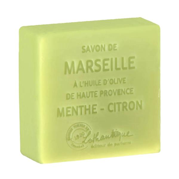 ロタンティック ボンメゾン マルセイユソープ 100g ミントレモン【フランス製 正規取扱店】 Lothantique (La Bonne Maison)