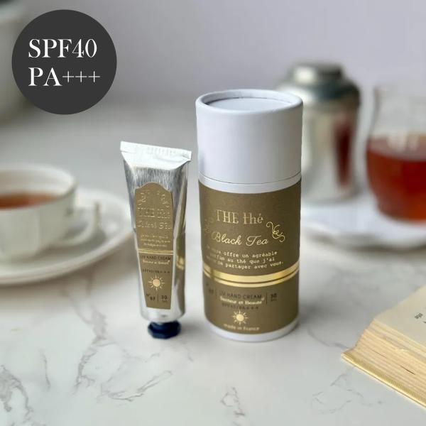 サンタール・エ・ボーテ THE tea 【UVハンドクリーム】 30ml ブラックティー Senteur et Beaute