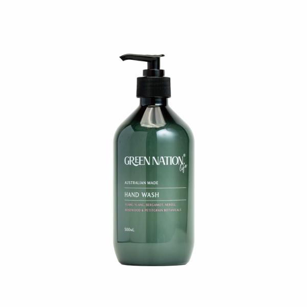 （Green Nation life）ハンドウォッシュ500ml ベルガモット＆イランイラン（BY）（グリーンネーションライフ）（ハンドソープ）（リキッドソープ）