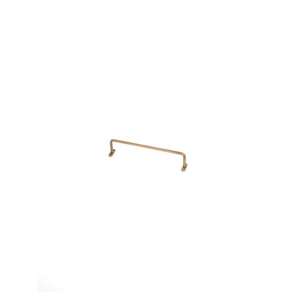 ブラスタオルバーシンプルな真鍮のタオルバー。コンパクトなサイズは小さなスペースにも取り付けられて便利。タオル掛け以外の用途でもお使い頂行けます。ネジ付きです。○ハンドメイドとなりますので、数ミリの寸法誤差、ゆがみ、塗装のムラ、若干のキズなど...