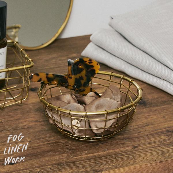 フォグリネンワーク アイアン ワイヤー フルーツ バスケット ＳSサイズ インド製 fog linen work
