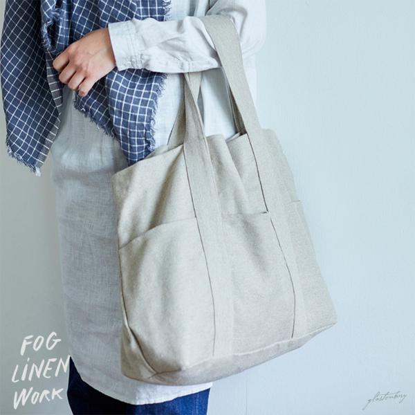 フォグリネンワーク イスターダ トート ナチュラル リトアニア製 fog linen work