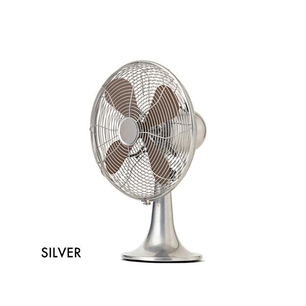 （HERMOSA）（レトロファンテーブル）カラーSILVER（RETRO FAN TABLE）（ハモサ）（扇風機）（※本製品はヴィンテージ加工を施してあります）（箱サイズ140）