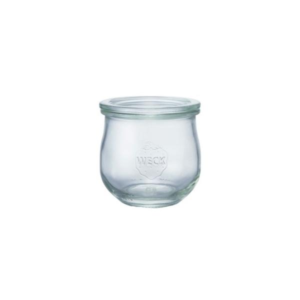 WECKWECK TULIP SHAPE 370ml■丸みを帯びたかたちが可愛らしい印象■キッチンでよく使う調味料にぴったり。底の丸みで食品などがすくいやすく、調味料ストッカーとして、塩や砂糖はもちろん粉末だしやコンソメ、中華スープの素など...