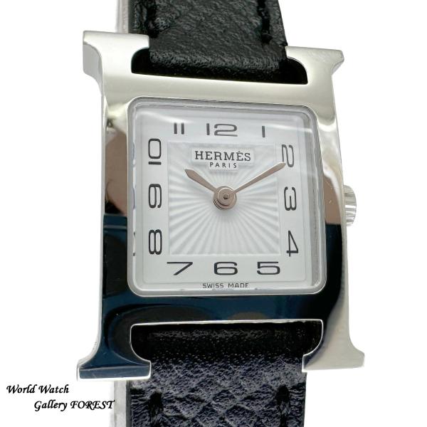 HERMES エルメス Hウォッチミニ 中古 レディース腕時計 HH1.110