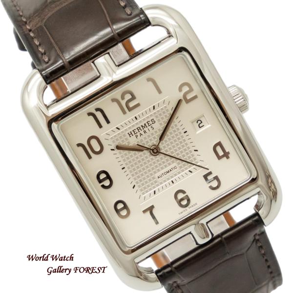 エルメス HERMES ケープコッドCD6.710 自動巻き メンズ glc_204435eca221109