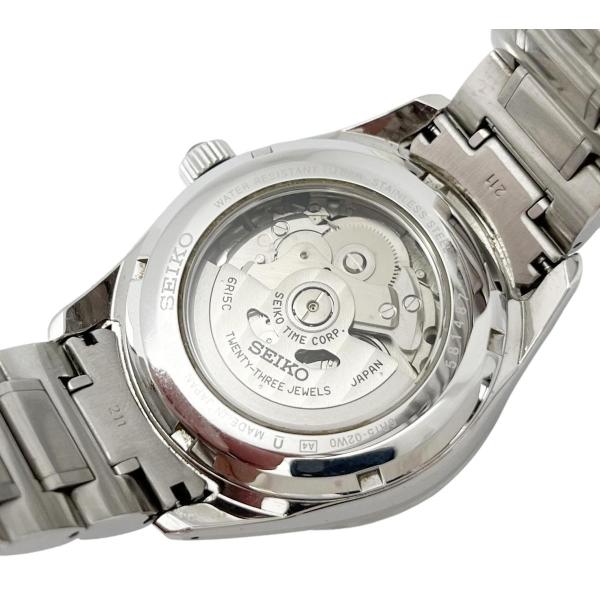 セイコー ブライツ SDGM003 6R15-02W0 メンズ腕時計 中古 自動巻き 黒文字盤