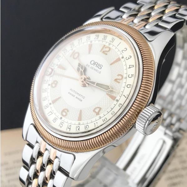 ORIS（オリス） ビッグクラウン ポインターデイト 7463B 自動巻き 裏