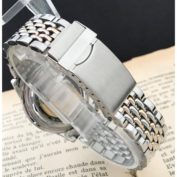 h*a様 美品 ORIS ビッグクラウン ポインターデイト 自動巻き　スケルトン ORIS（オリス） ビッグクラウン ポインターデイト 7463B 自動巻き 裏