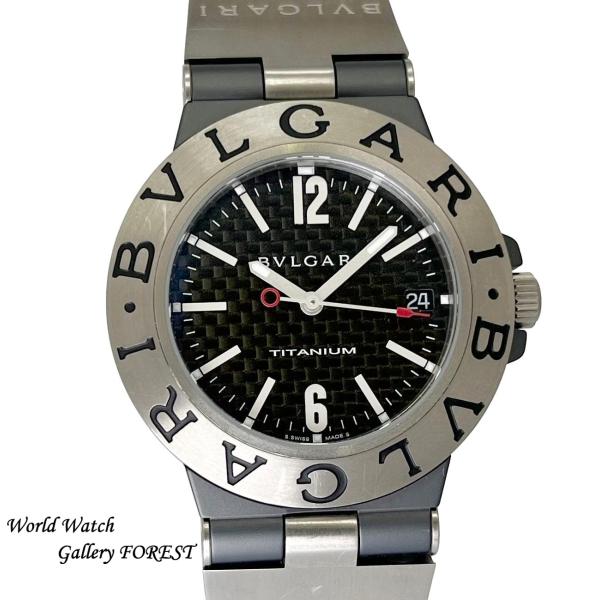 ブルガリ BVLGARI ディアゴノ チタニウム TI38TA 中古 メンズ BVLGARI（ブルガリ） ディアゴノ チタニウム TI38TA 中古 メンズ
