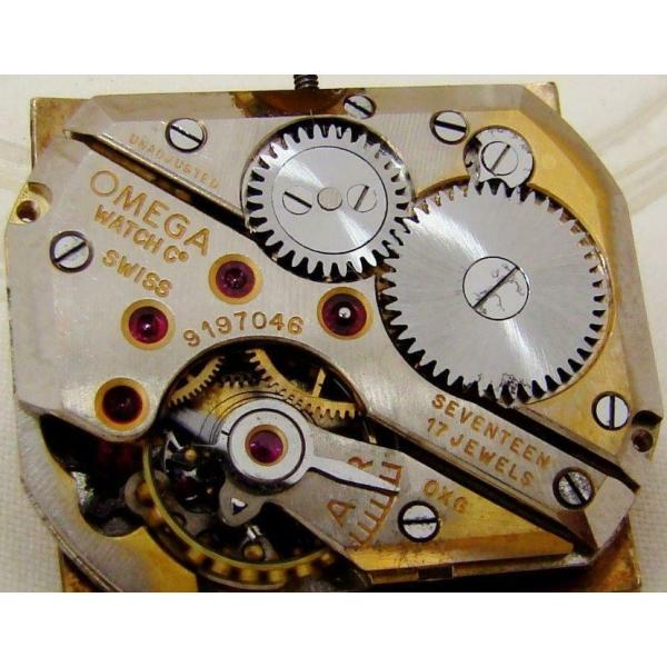 オメガ　OMEGA ミリタリー アンティーク 手巻き 稼働品 OMEGA（オメガ） スクエア カレ WW2 14K Gold Filled ミリタリー 中古
