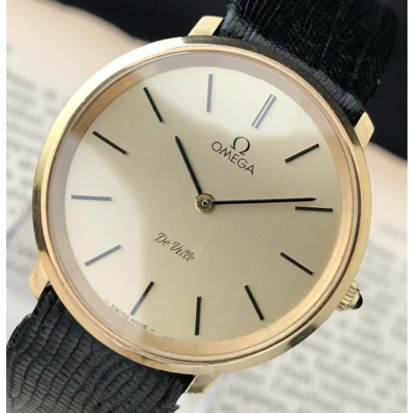 【良品 正規品】 オメガ 腕時計 デヴィル 自動巻きゴールド 可動 アンティーク OMEGA】オメガ アンティーク デビル/デヴィル cal.525