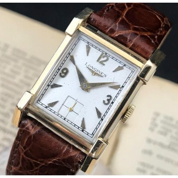 LONGINES 14金無垢 Longines ロンジン レクタンギュラー LONGINES 14金無垢 Longines ロンジン レクタンギュラー