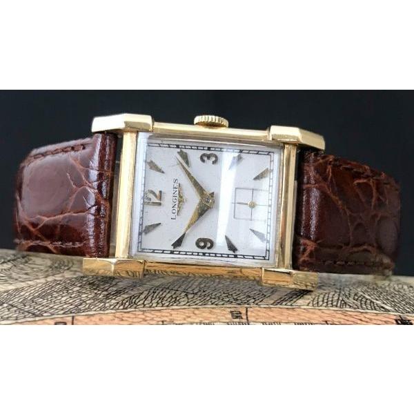 LONGINES 14金無垢 Longines ロンジン レクタンギュラー LONGINES 14金無垢 Longines ロンジン レクタンギュラー