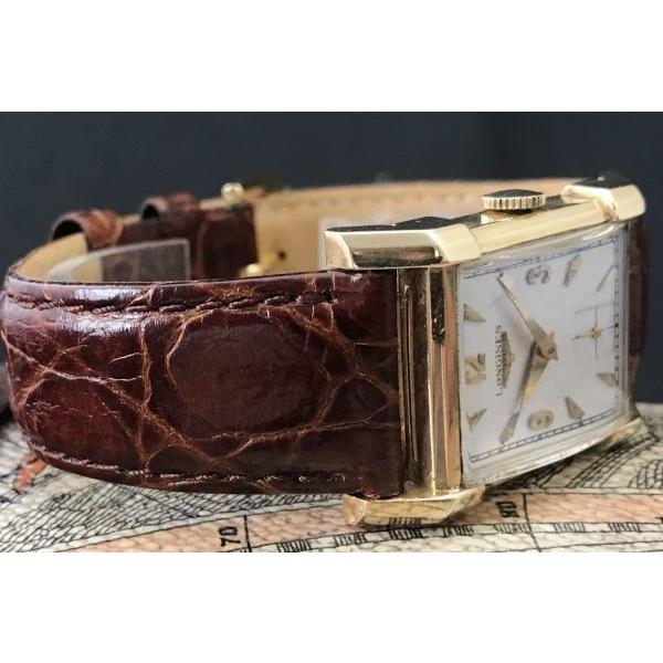 LONGINES 14金無垢 Longines ロンジン レクタンギュラー LONGINES 14金無垢 Longines ロンジン レクタンギュラー
