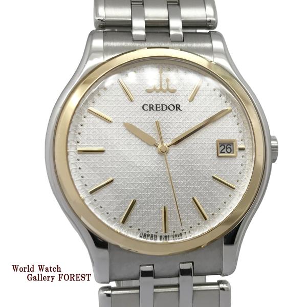 時計 SEIKO CREDOR 8J86-7A00 18KT +SS/SS K18 CREDOR クレドール シグノ 8J86 7A00 18K SS セイコー SEIKO