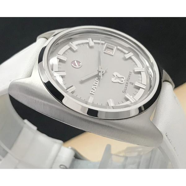 RADO 自動巻き時計 シルバー 稼働品】RADO 自動巻き シルバー 腕時計 K128542 メンズ - メルカリ