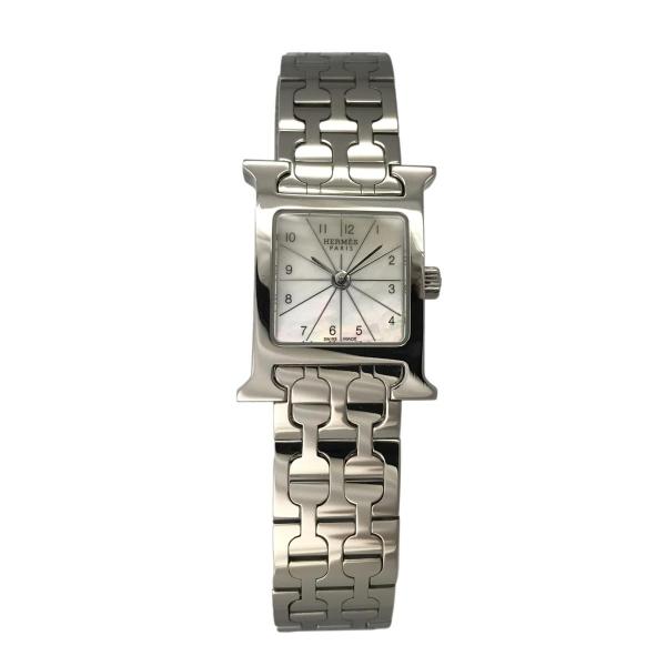 HERMES エルメス Hウォッチミニ 中古 レディース腕時計 HH1.110