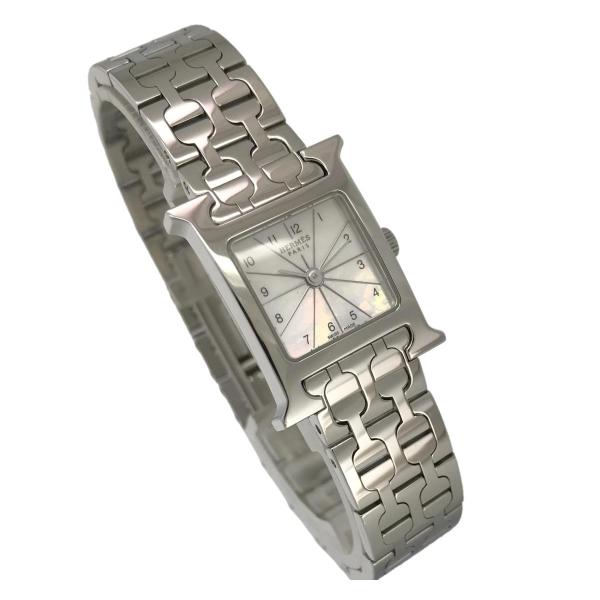 HERMES エルメス Hウォッチミニ 中古 レディース腕時計 HH1.110