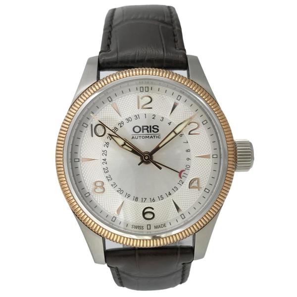 ORIS 　腕時計　中古 ORIS オリス ビッグクラウン 中古 メンズ腕時計 ポインター