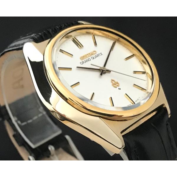 良品！セイコー　グランドクォーツ　4840-8041　ベルト新品！ glc_g380931389_5