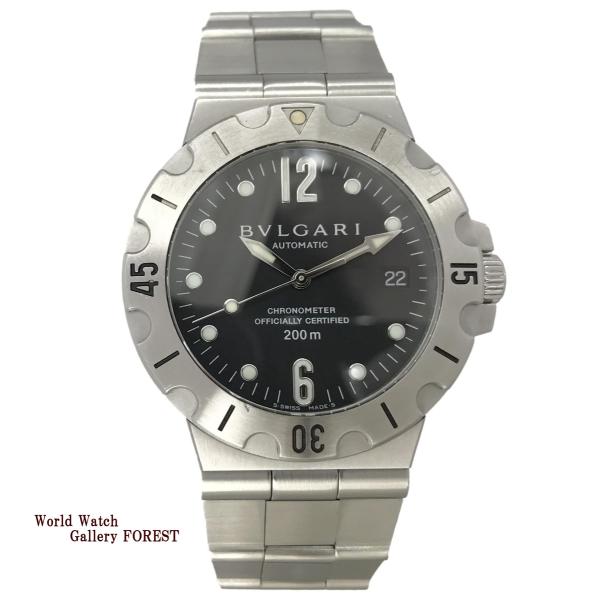 BVLGARI（ブルガリ） ディアゴノ スクーバ 中古 メンズ腕時計 SD38S