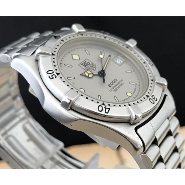 ジャンク　メンズ　タグホイヤー　プロフェッショナル2000　962.213 TAG Heuer 2000 Slate Gray Men's Watch - 962213 for sale