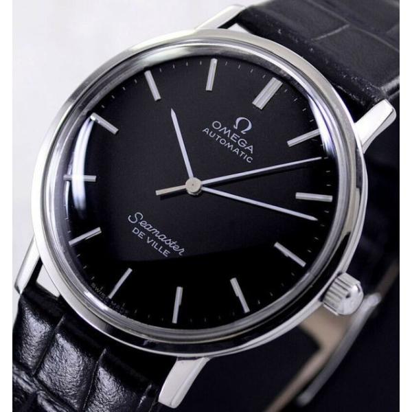 OMEGA シーマスター自動巻き ヴィンテージ メンズ腕時計 稼働品 ヘッドのみ Grand Seiko 仕上げ済み 【オメガ シーマスター デビル Cal.711 Ref